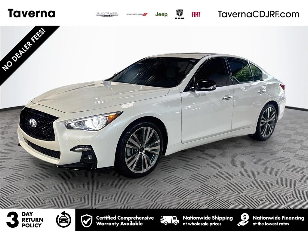 Used 2023 INFINITI Q50 Sensory Sedan