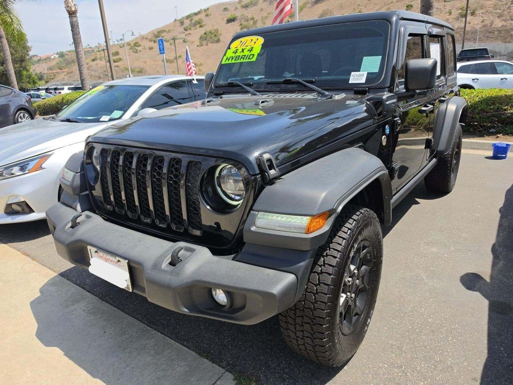 Certified 2023 Jeep Wrangler Willys 4xe SUV