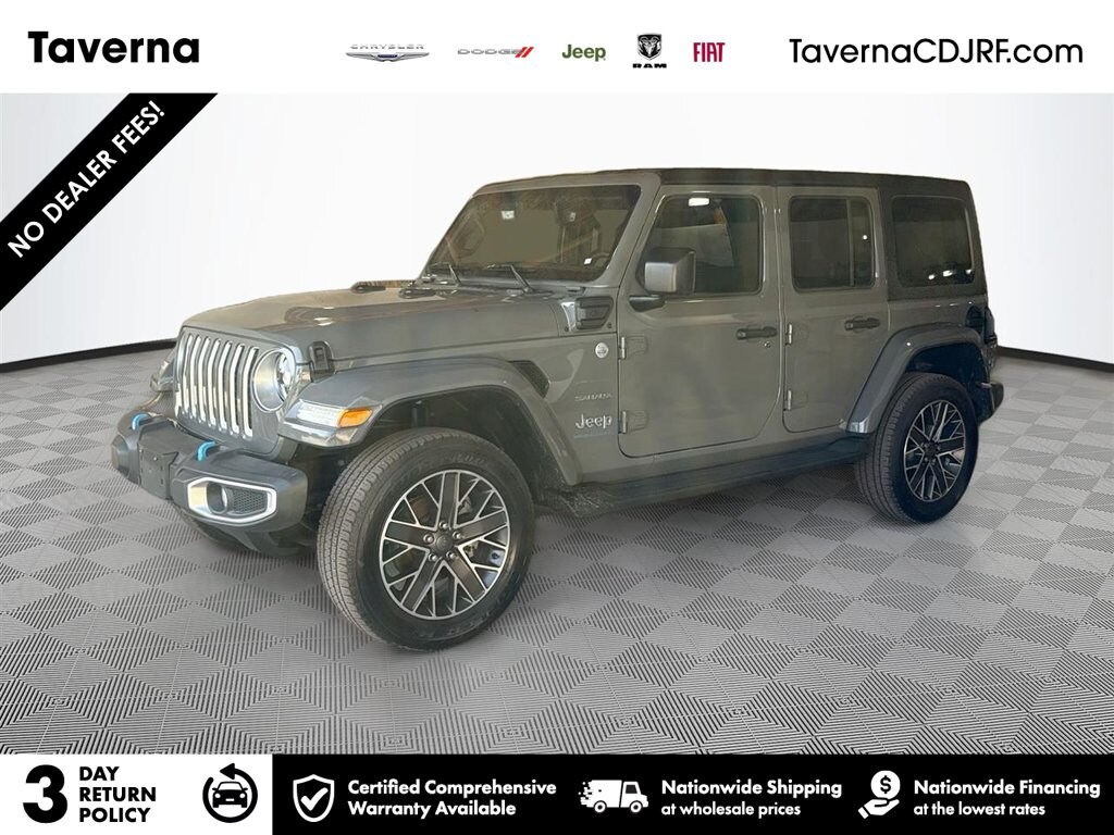Used 2023 Jeep Wrangler Sahara 4xe SUV
