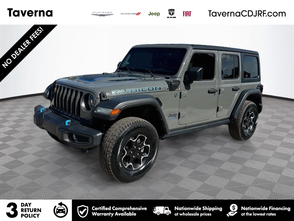 Used 2023 Jeep Wrangler Rubicon 4xe SUV