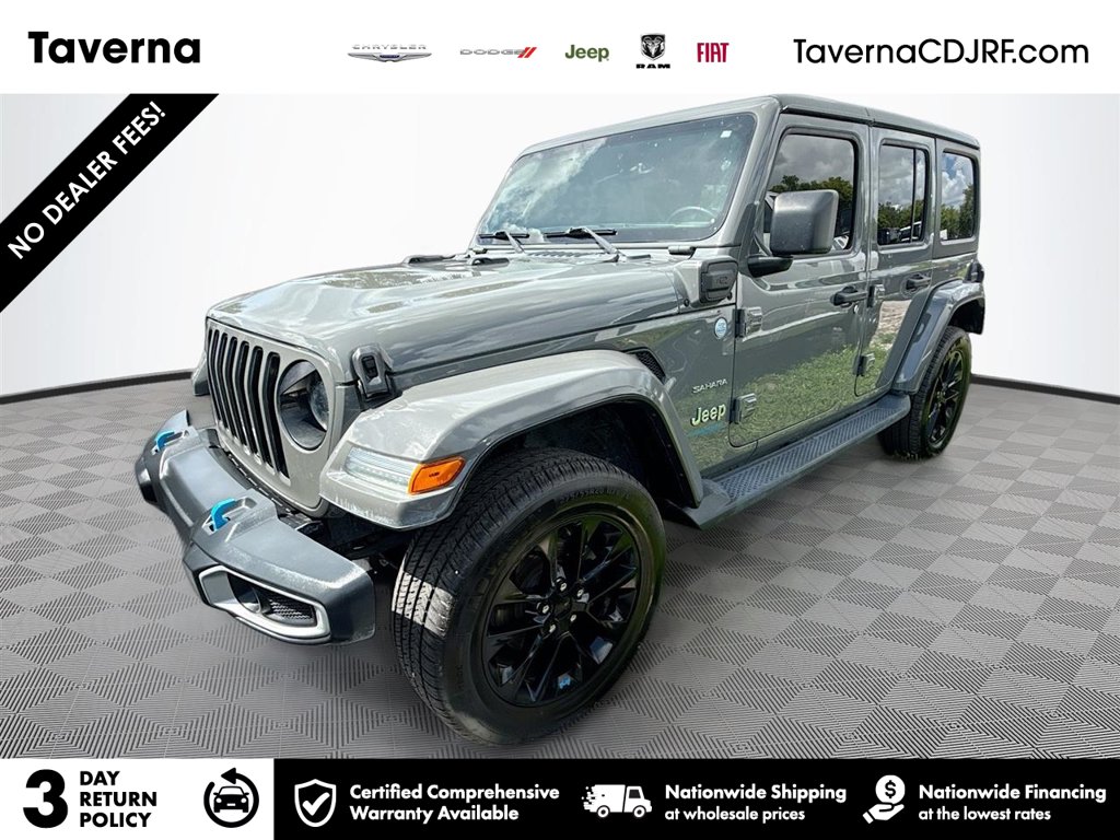 Used 2022 Jeep Wrangler Unlimited Sahara 4xe SUV