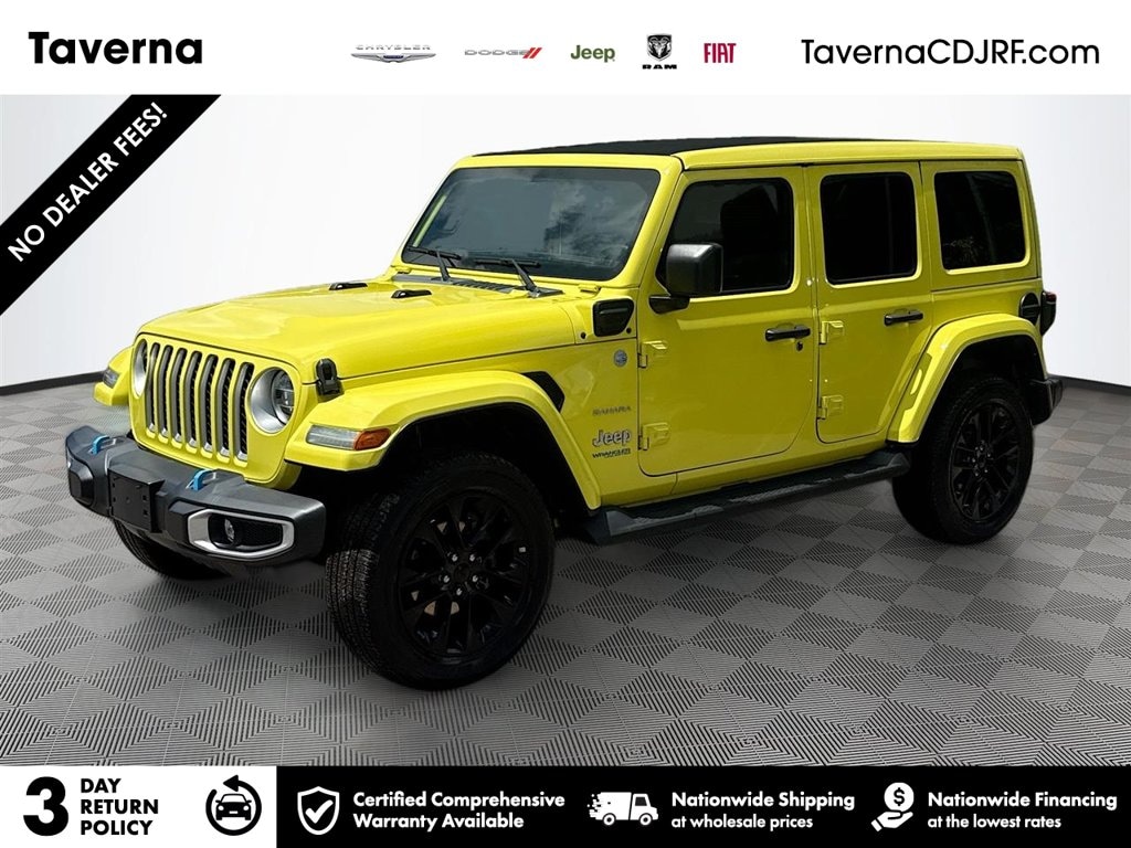 Certified 2022 Jeep Wrangler Unlimited Sahara 4xe SUV
