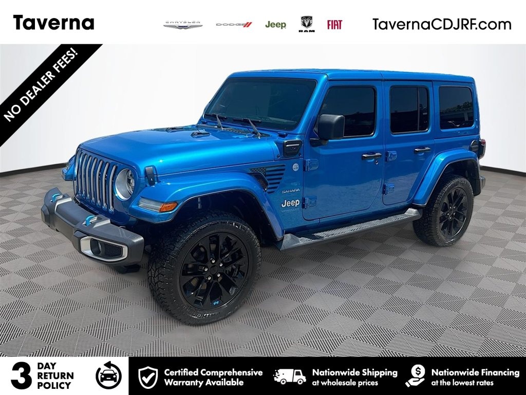 Used 2022 Jeep Wrangler Unlimited Sahara 4xe SUV