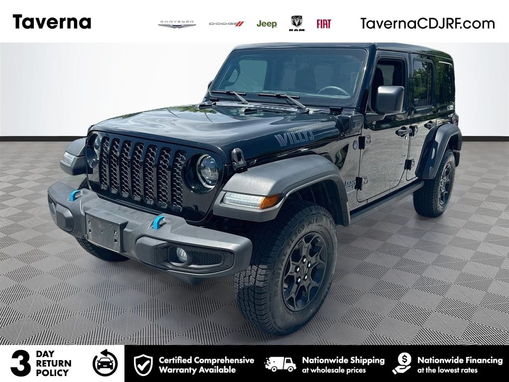 Used 2023 Jeep Wrangler Willys 4xe SUV