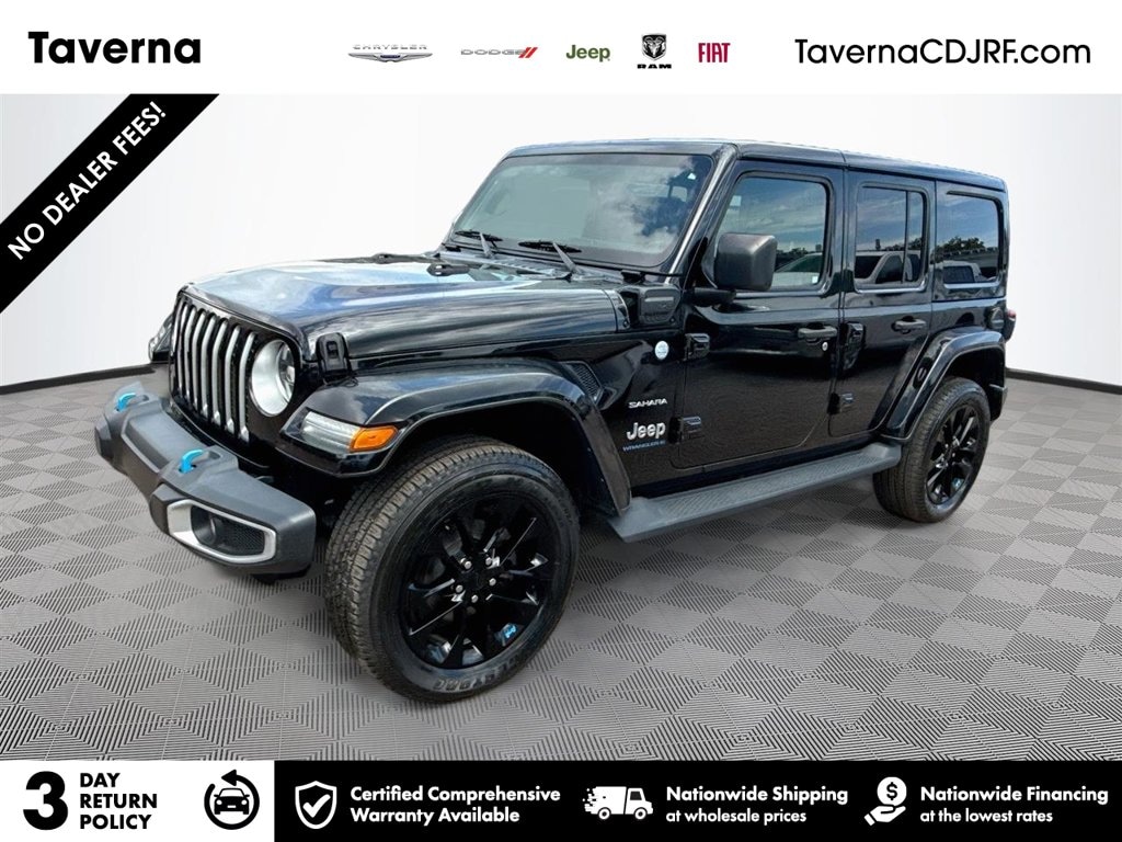 Certified 2023 Jeep Wrangler Sahara 4xe SUV