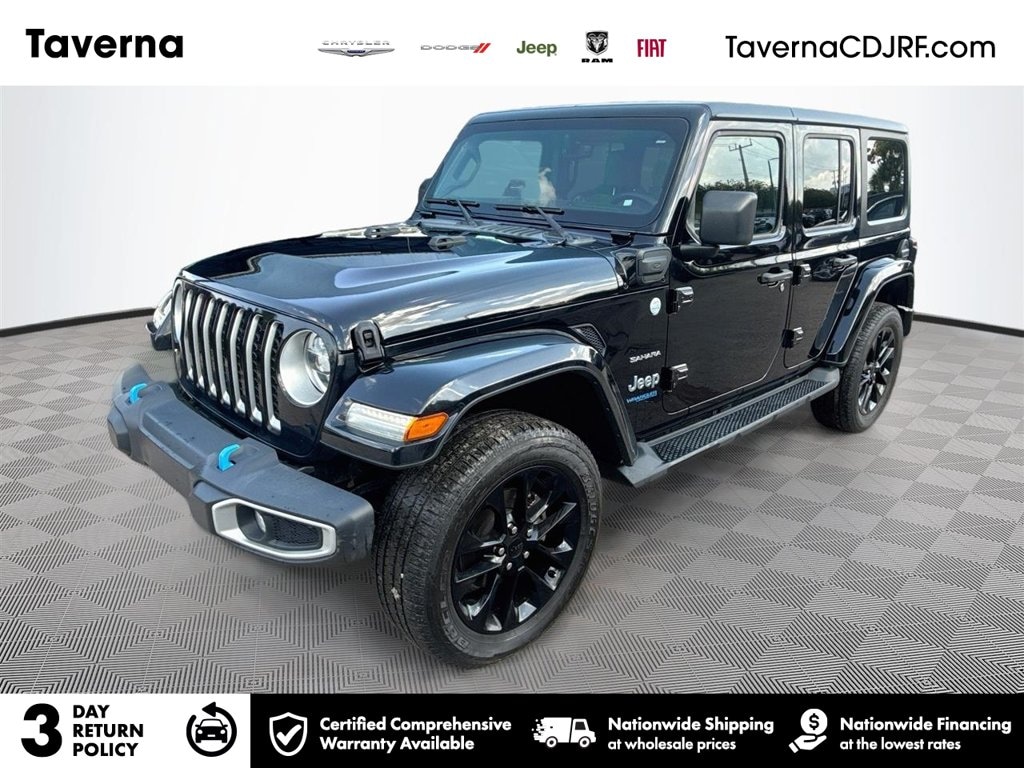 Used 2022 Jeep Wrangler Unlimited Sahara 4xe SUV
