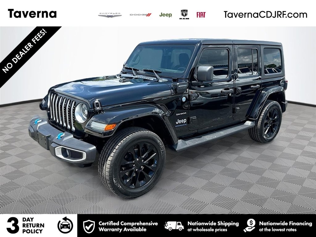 Certified 2023 Jeep Wrangler Sahara 4xe SUV