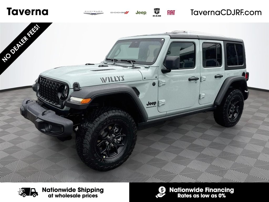 New 2027 Jeep Wrangler 4-DOOR WILLYS Sport Utility