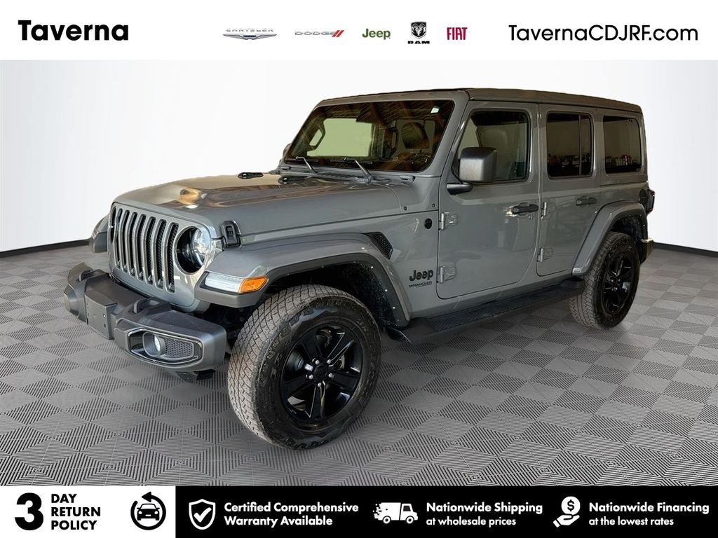 Certified 2022 Jeep Wrangler Unlimited Sahara Altitude SUV