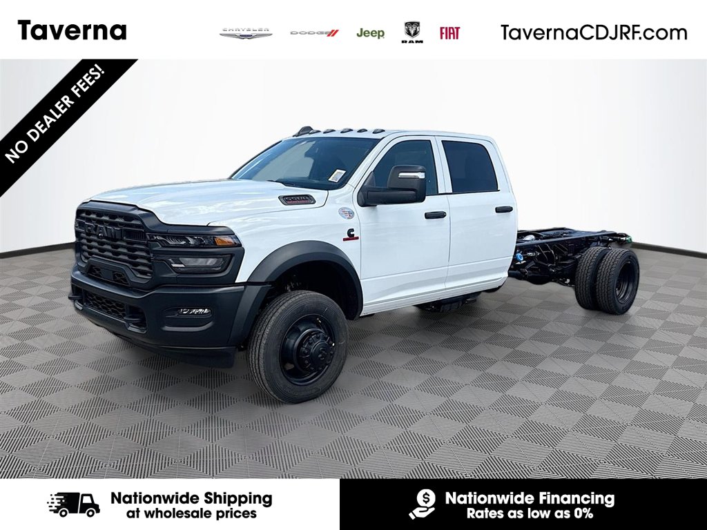 New 2026 Ram 5500 Chassis Cab TRADESMAN CREW 4X4 84' CA Pickup