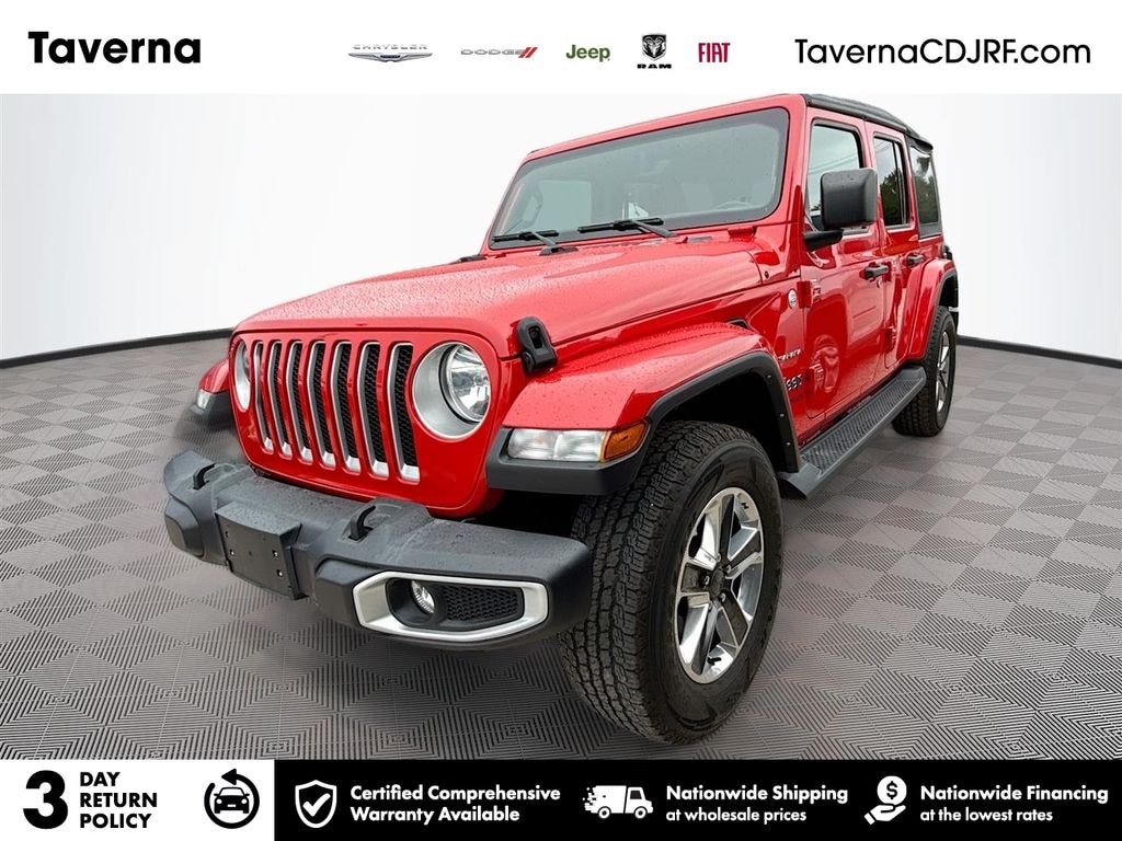 Certified 2022 Jeep Wrangler Unlimited Sahara SUV