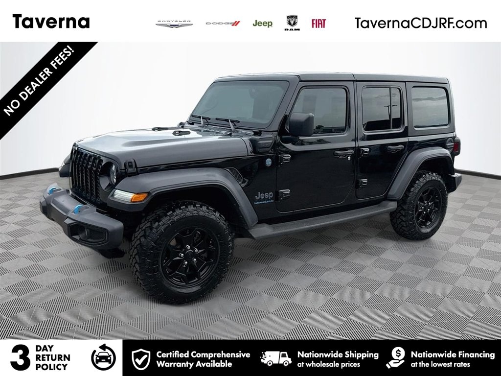 Certified 2023 Jeep Wrangler Willys 4xe SUV
