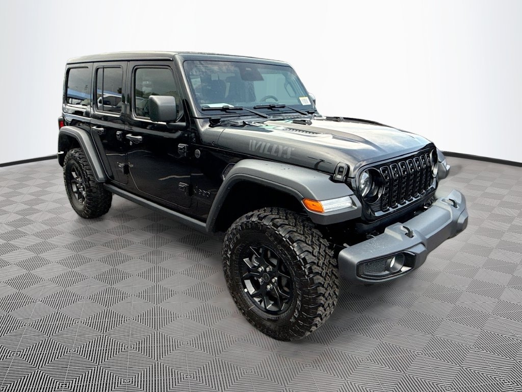 New 2026 Jeep Wrangler 4-DOOR WILLYS Sport Utility