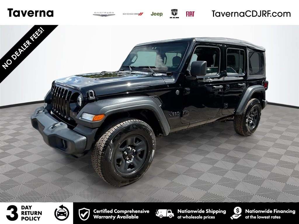 Certified 2022 Jeep Wrangler Unlimited Sport SUV