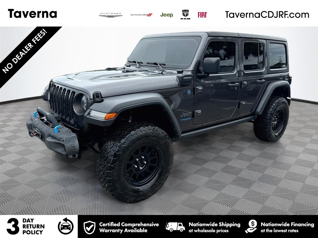 Certified 2022 Jeep Wrangler Unlimited Rubicon 4xe SUV