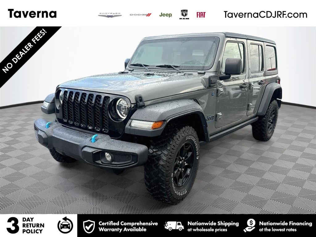 Certified 2023 Jeep Wrangler Willys 4xe SUV