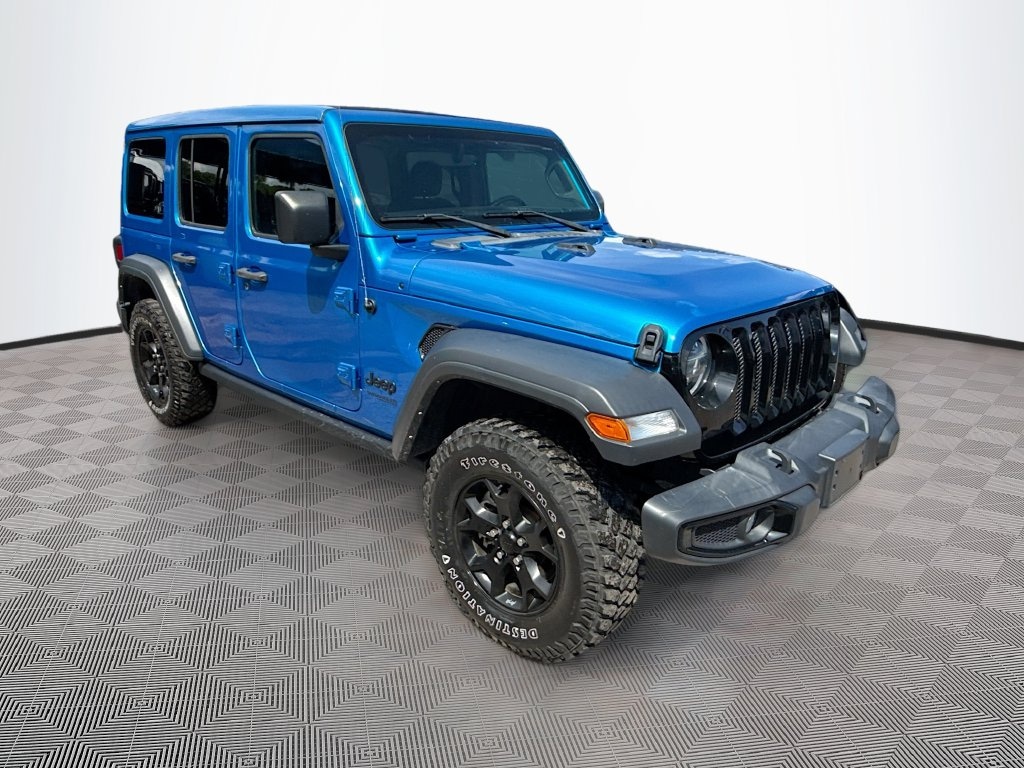 Certified 2022 Jeep Wrangler Unlimited Willys SUV