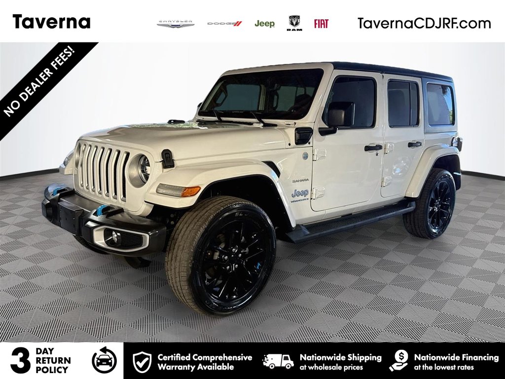 Certified 2023 Jeep Wrangler Sahara 4xe SUV