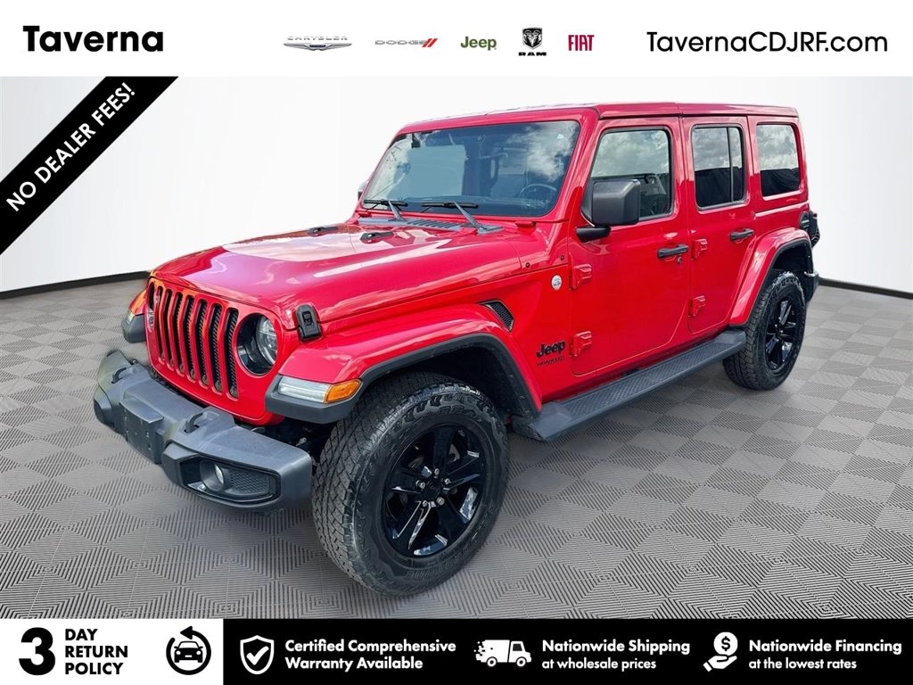 Used 2022 Jeep Wrangler Unlimited Sahara Altitude SUV