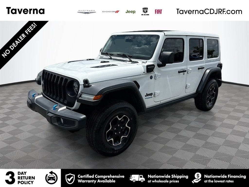 Certified 2021 Jeep Wrangler Unlimited Rubicon 4xe SUV