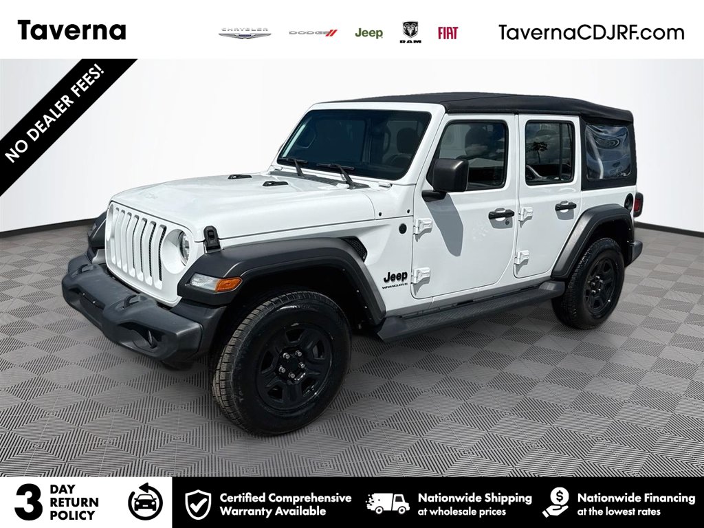 Certified 2023 Jeep Wrangler Sport SUV