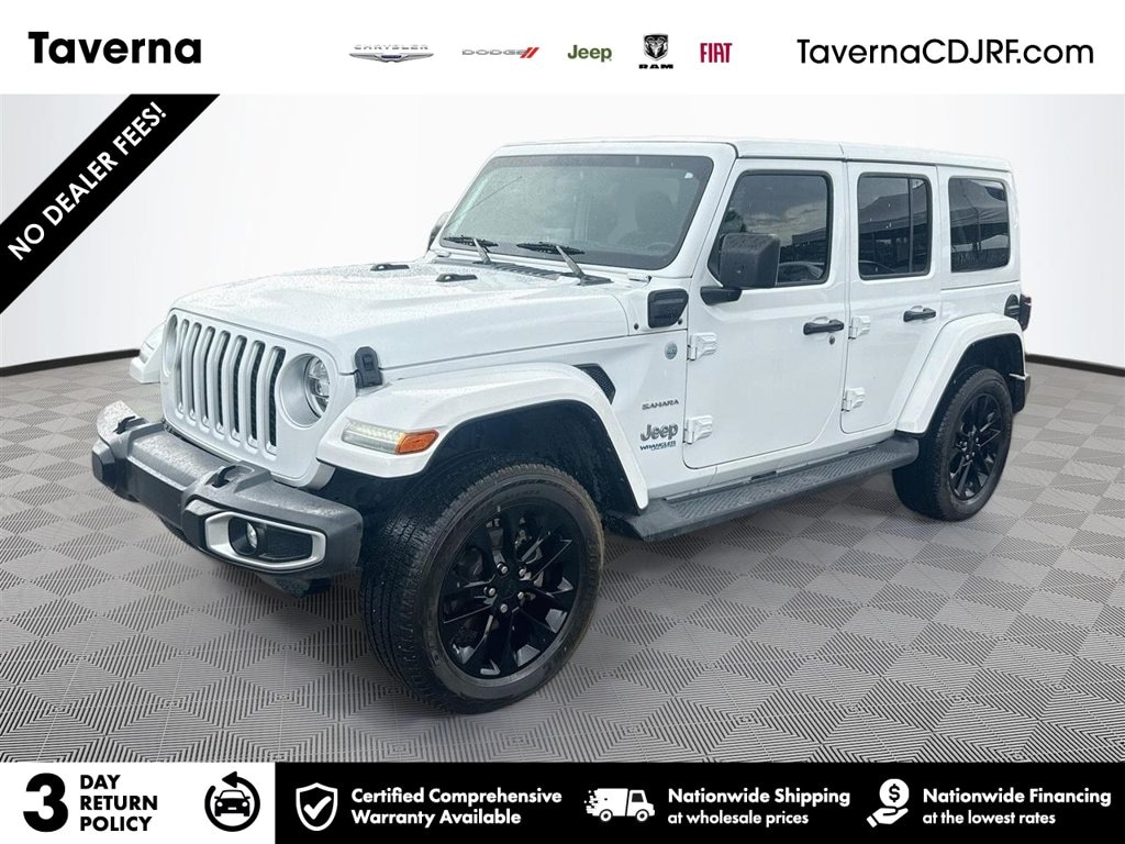 Used 2021 Jeep Wrangler Unlimited Sahara 4xe SUV