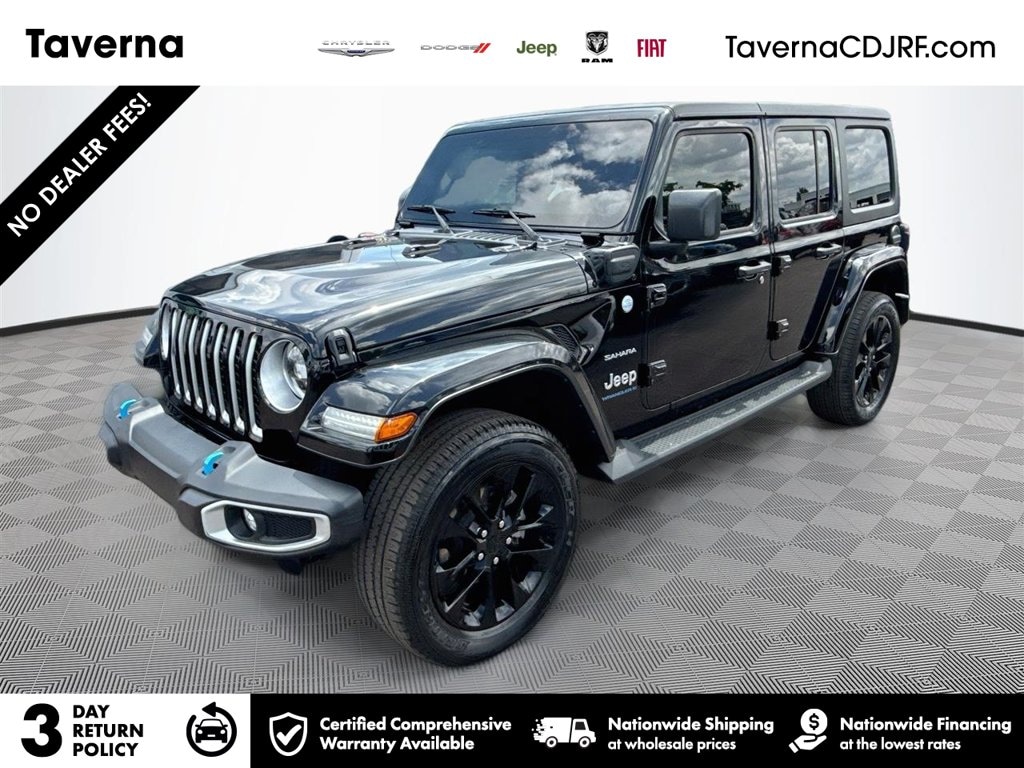 Certified 2023 Jeep Wrangler Sahara 4xe SUV