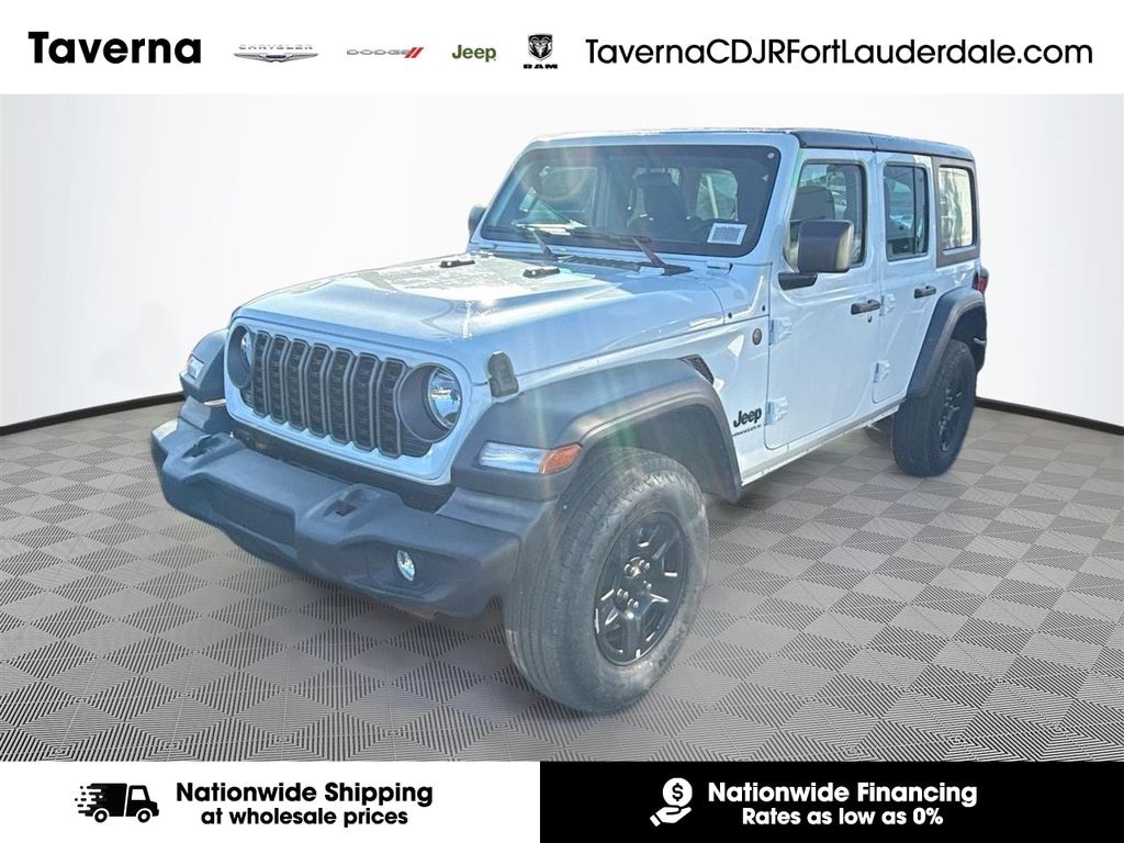 New 2026 Jeep Wrangler 4-DOOR SPORT Sport Utility