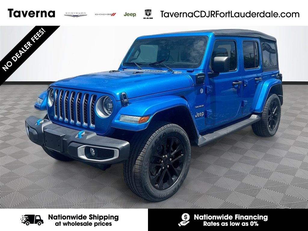 Used 2023 Jeep Wrangler Sahara 4xe SUV
