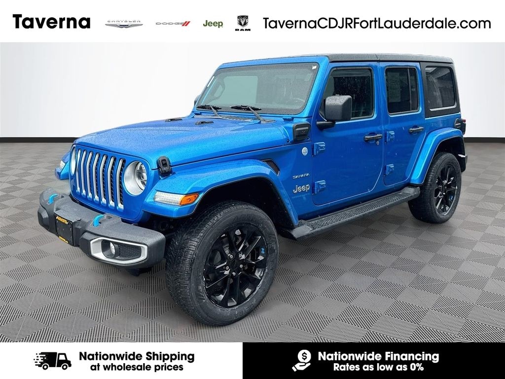 Certified 2023 Jeep Wrangler 4xe Sahara SUV