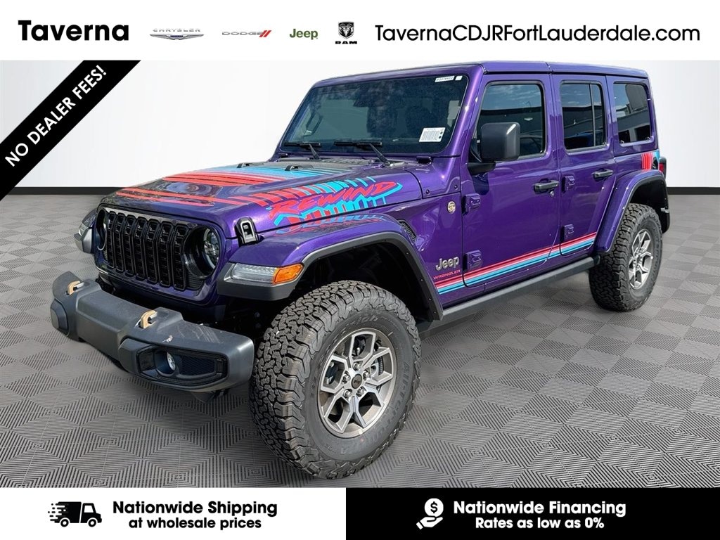 New 2026 Jeep Wrangler 4-DOOR REWIND Sport Utility