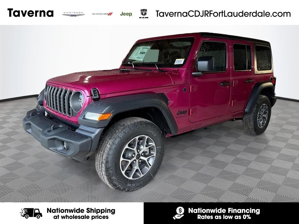 New 2026 Jeep Wrangler 4-DOOR SPORT S Sport Utility