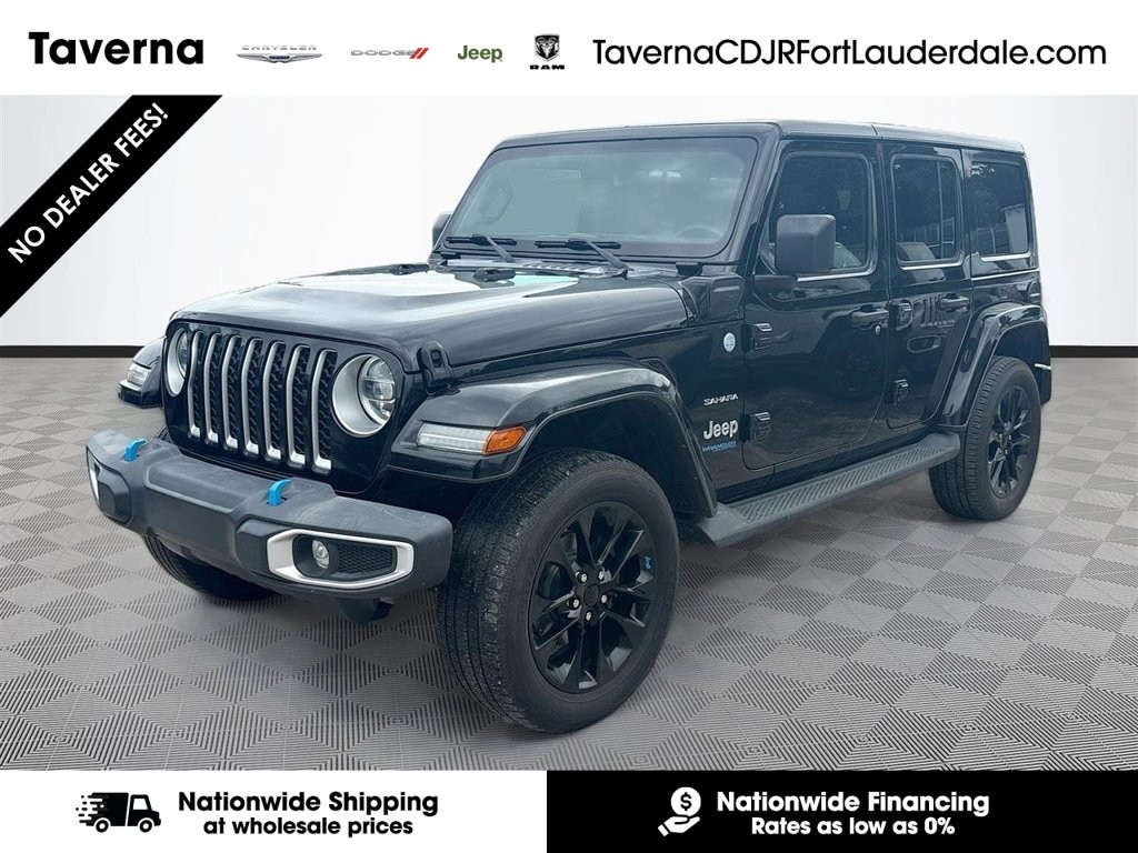 Certified 2022 Jeep Wrangler Unlimited 4xe Sahara SUV