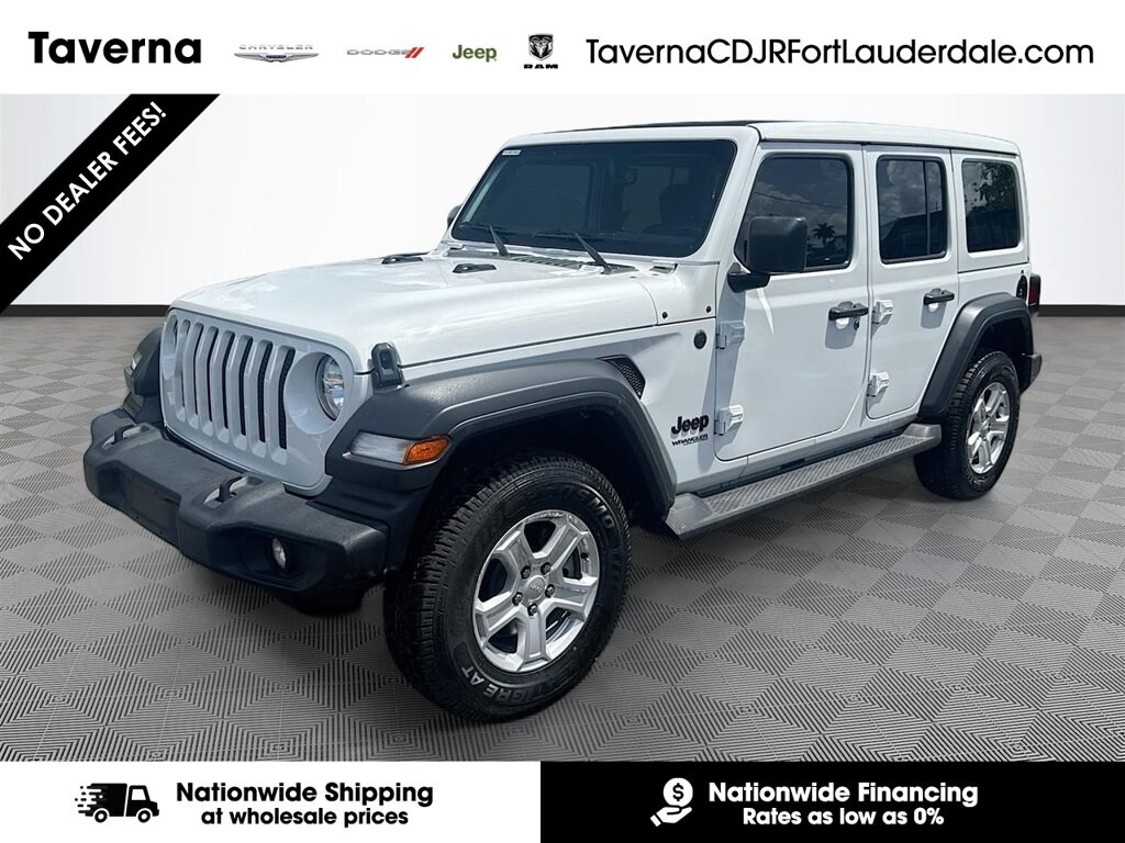 Certified 2022 Jeep Wrangler Unlimited Sport SUV
