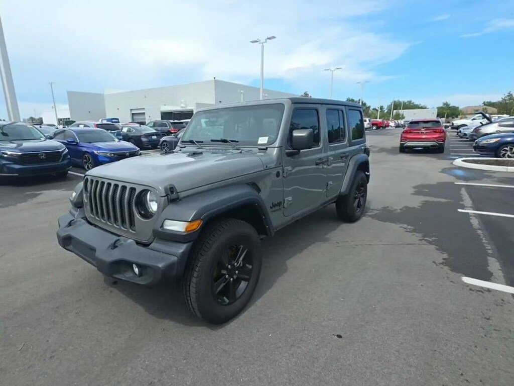 Certified 2022 Jeep Wrangler Unlimited Sport SUV