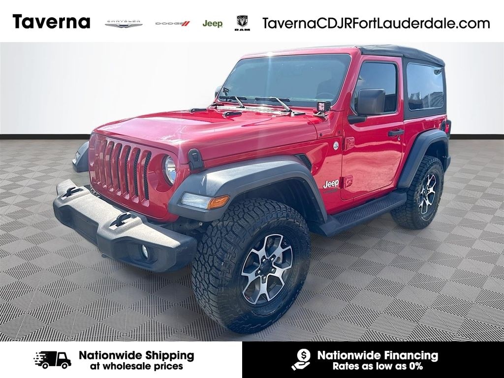 Certified 2019 Jeep Wrangler Sport 4x4 SUV