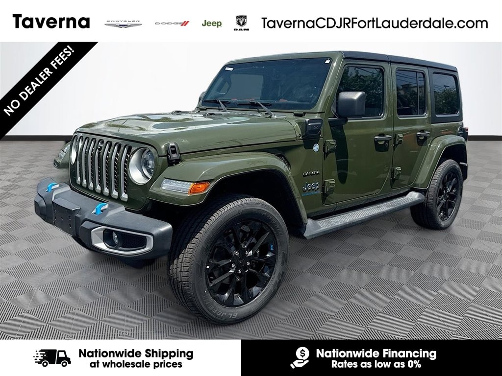 Certified 2023 Jeep Wrangler 4xe Sahara SUV