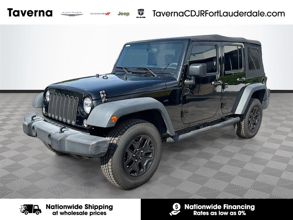 Certified 2018 Jeep Wrangler JK Unlimited Sport 4x4 SUV