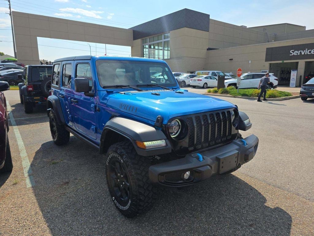 Used 2023 Jeep Wrangler Willys 4xe SUV