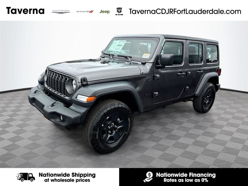 New 2026 Jeep Wrangler 4-DOOR SPORT Sport Utility