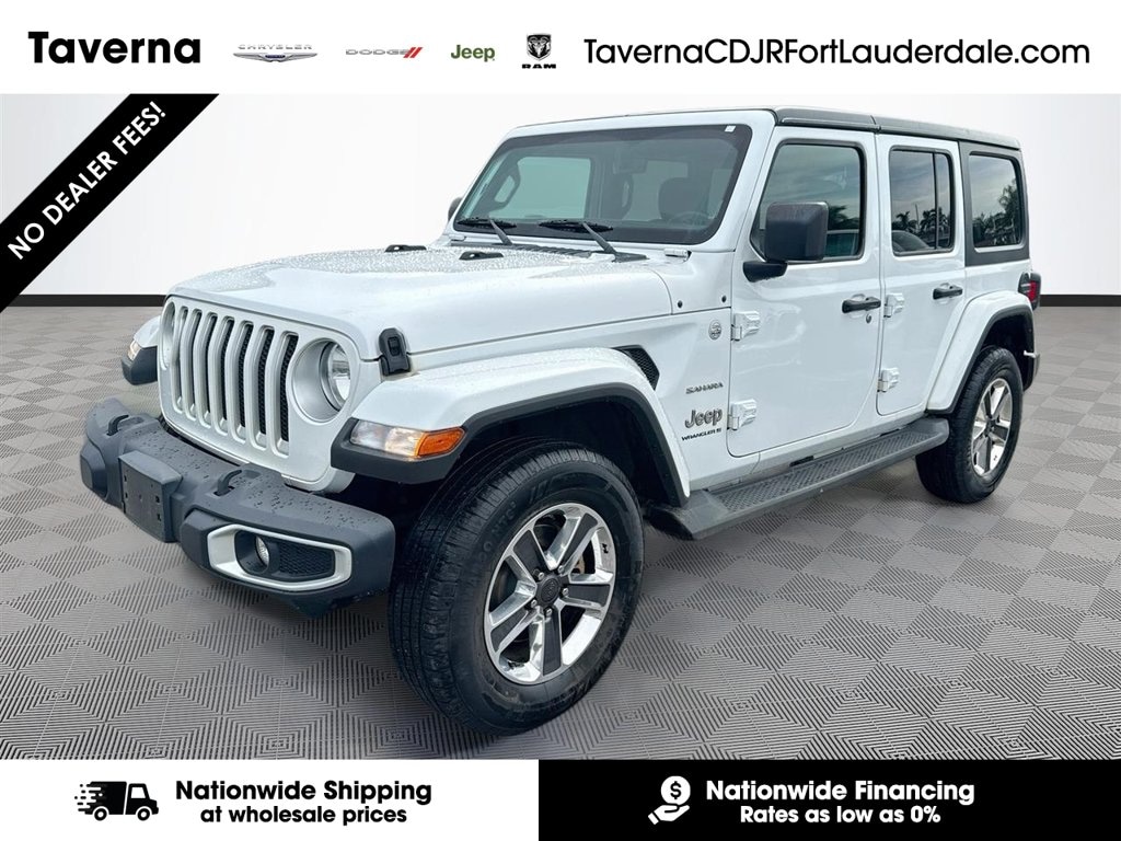 Used 2023 Jeep Wrangler 4-DOOR SAHARA 4X4 SUV