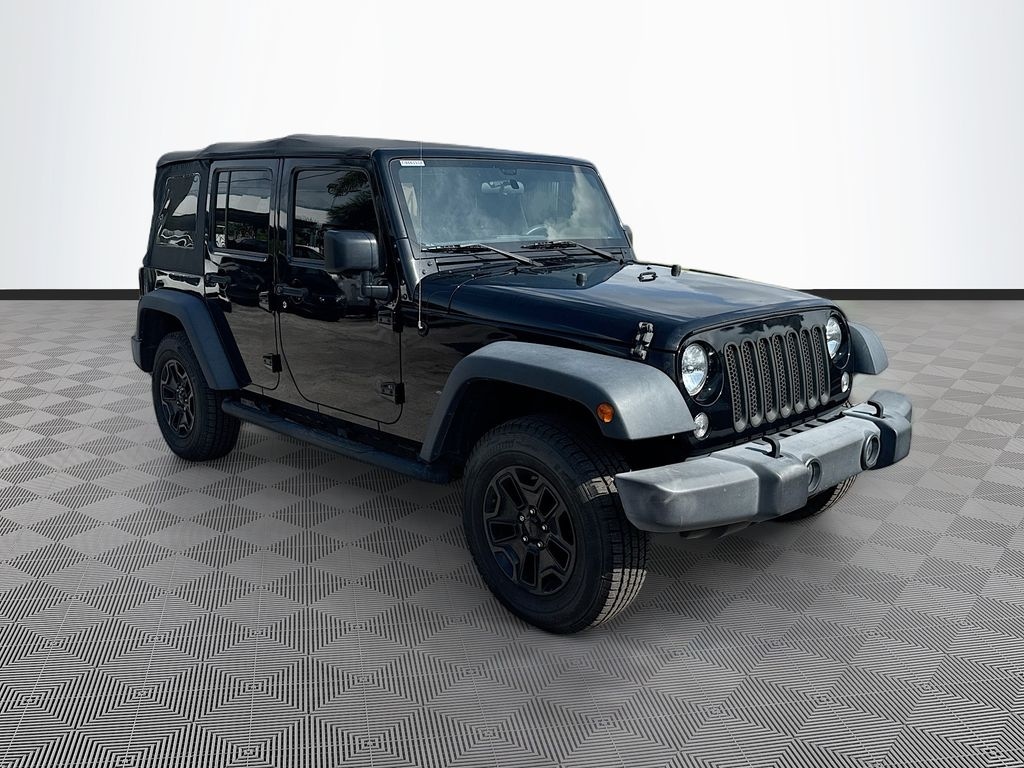 Certified 2018 Jeep Wrangler JK Unlimited Sport 4x4 SUV