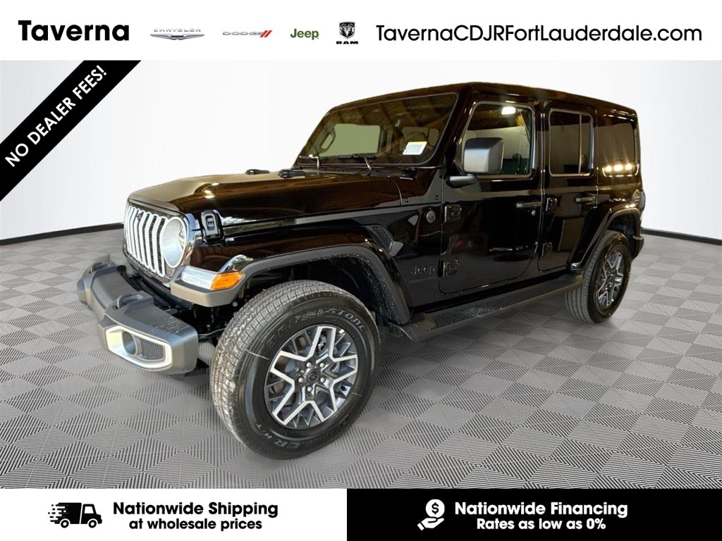 New 2026 Jeep Wrangler 4-DOOR SAHARA Sport Utility