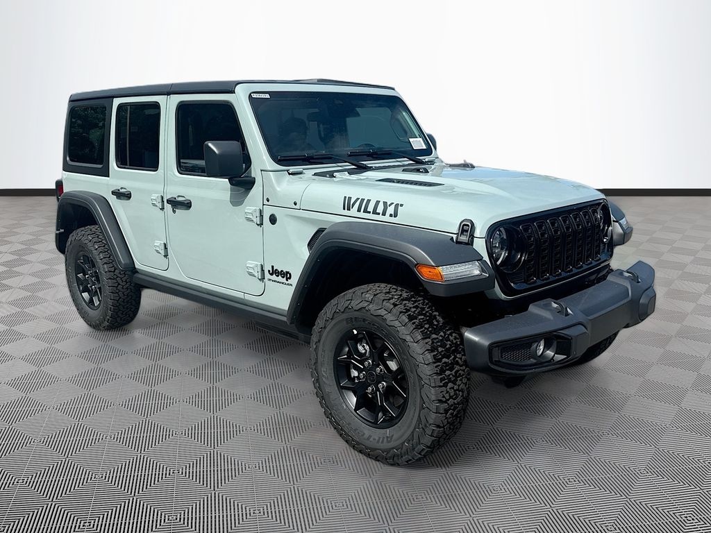 New 2026 Jeep Wrangler 4-DOOR WILLYS Sport Utility