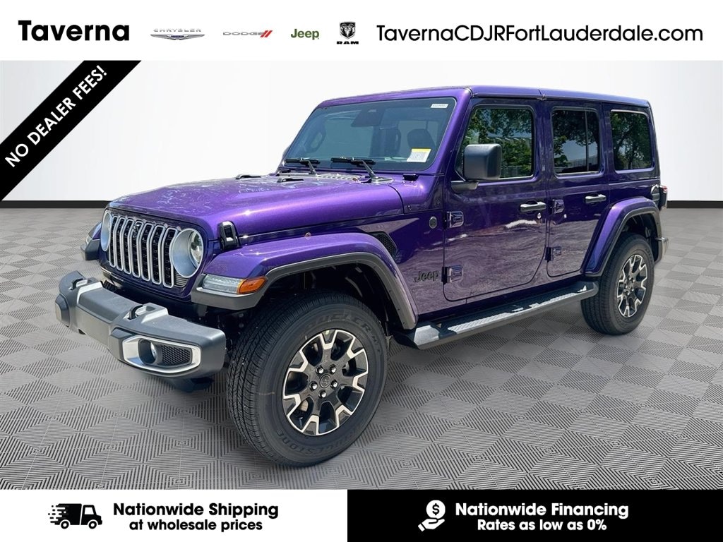 New 2026 Jeep Wrangler 4-DOOR SAHARA Sport Utility