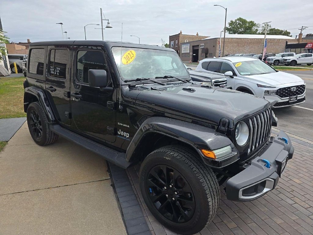 Certified 2023 Jeep Wrangler 4xe Sahara SUV