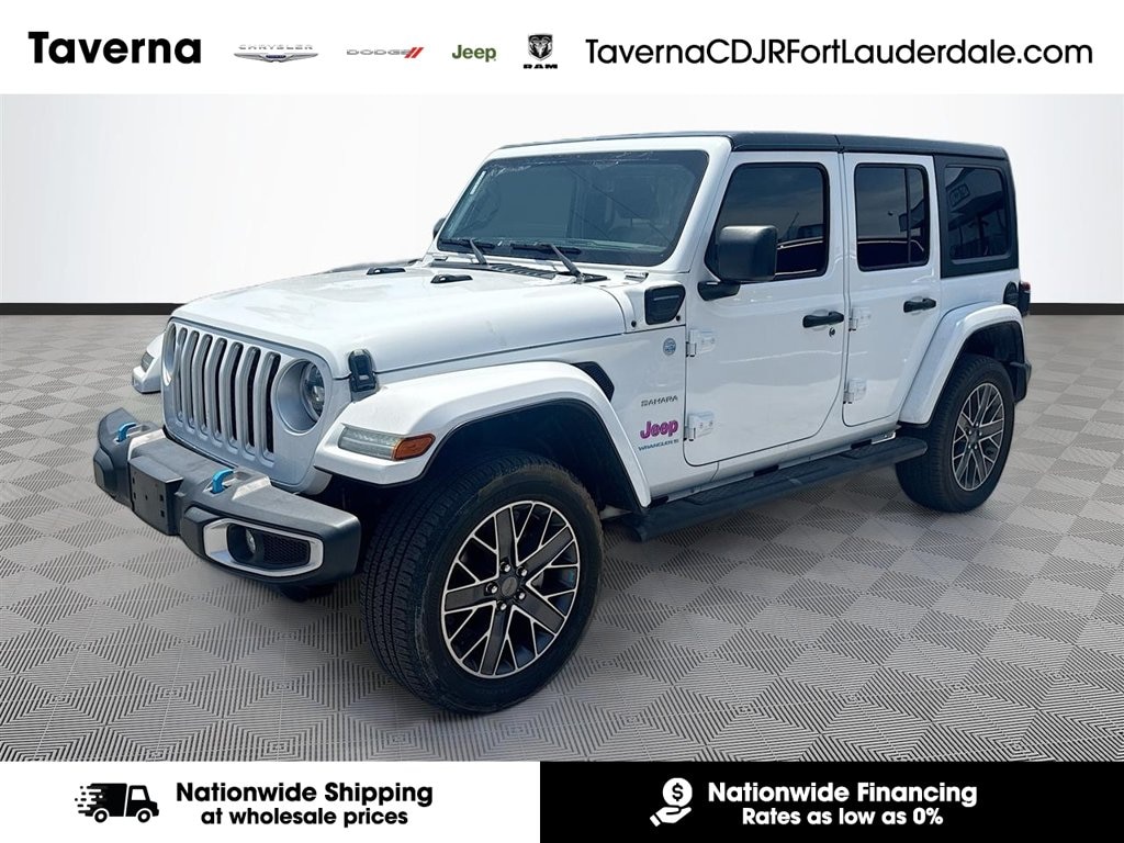 Certified 2023 Jeep Wrangler 4xe Sahara SUV