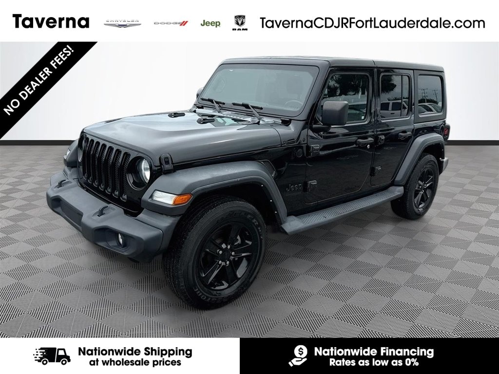 Used 2022 Jeep Wrangler Unlimited Sport Altitude SUV