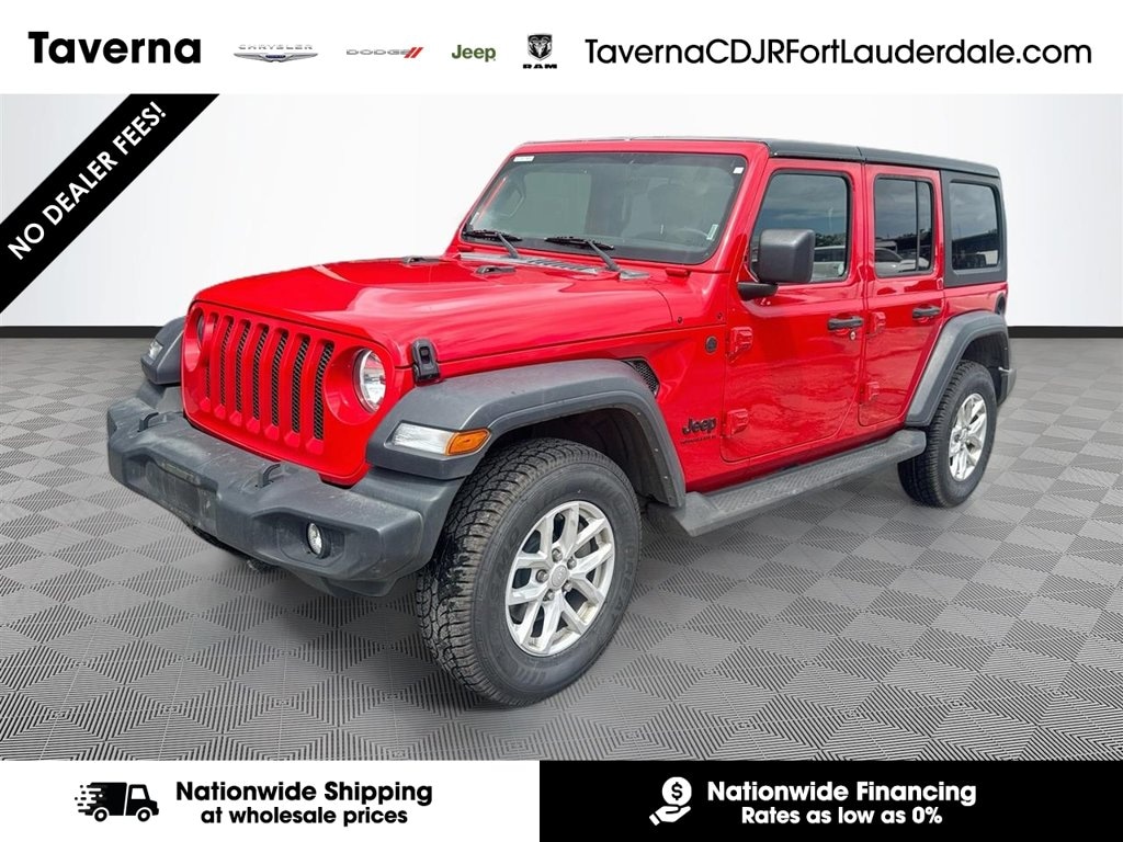 Certified 2023 Jeep Wrangler 4-DOOR SPORT 4X4 SUV
