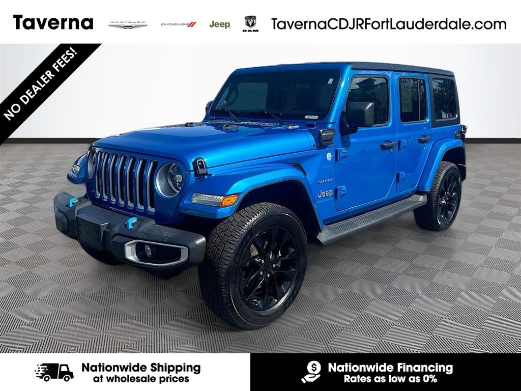 Used 2023 Jeep Wrangler 4xe Sahara SUV